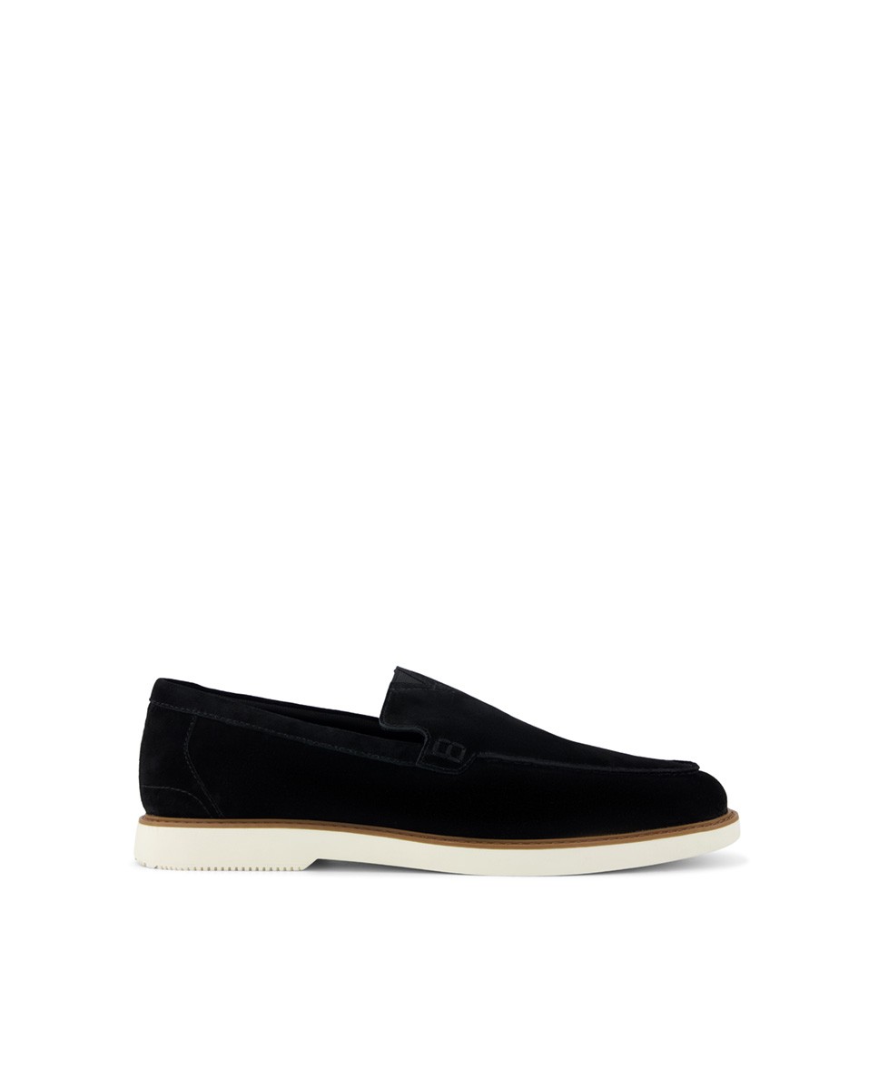 Toms Mocasines de hombre Marcos suede negro