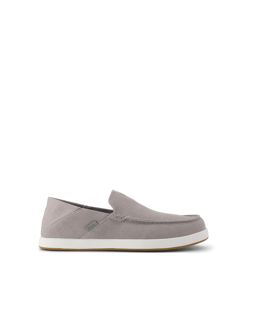 Toms Mocasín de hombre alonso tostado ante gris vintage